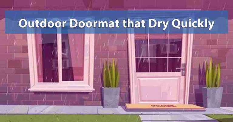 8 Best Outdoor Door Mats that Dry Quickly